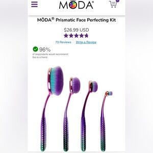 NIB Moda Brushes